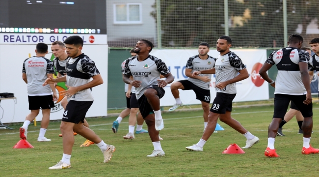 Alanyaspor, Gaziantep FK maçı hazırlıklarını tamamladı