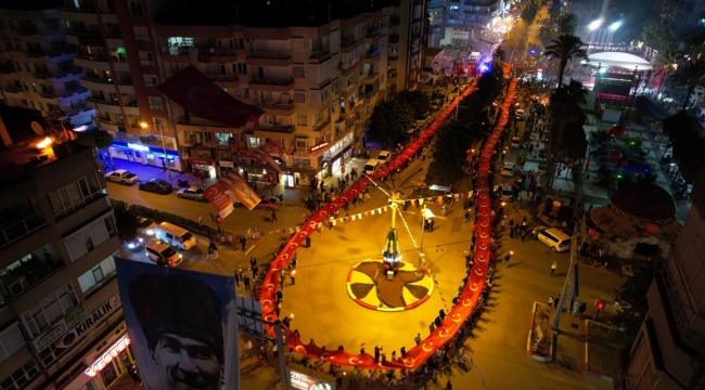 Antalya, Muğla ve Burdur'da Cumhuriyet Bayramı coşkuyla kutlandı