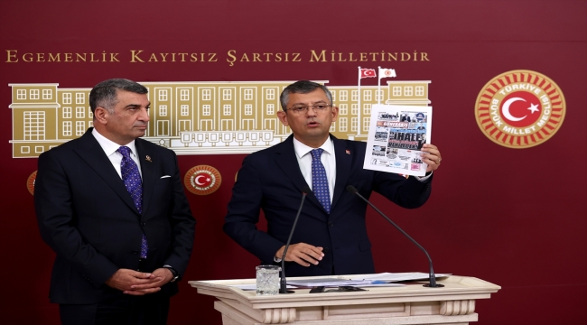 CHP Grup Başkanvekili Özel, gündemi değerlendirdi