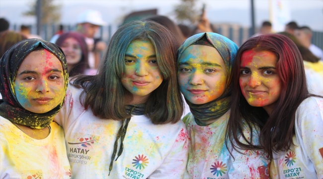 Hatay'da "Color Fest" etkinliği 