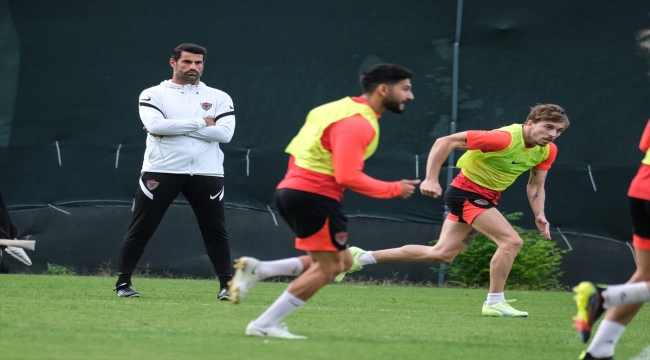 Hatayspor, Beşiktaş maçı hazırlıklarını sürdürüyor