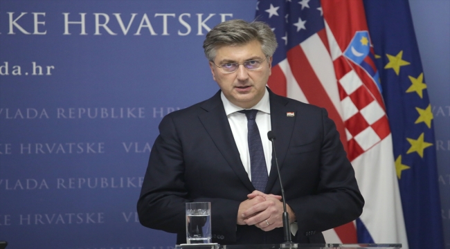 Hırvatistan Başbakanı Plenkovic, ABD Temsilciler Meclisi Başkanı Pelosi'yi kabul etti