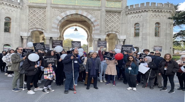 İstanbul'da "9. Beyaz Baston ve Erişilebilirlik Festivali" düzenlendi