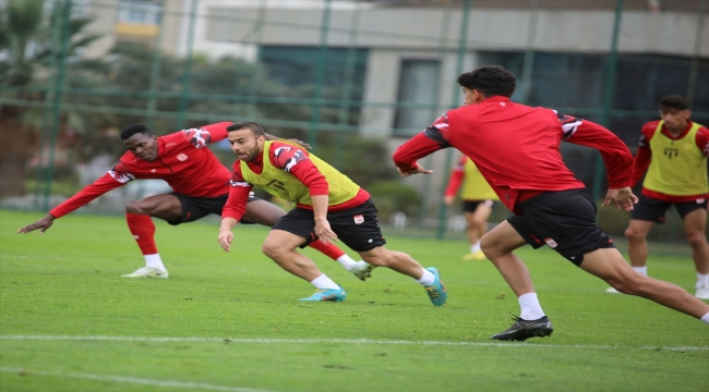 Sivasspor, Trabzonspor maçının hazırlıklarını tamamladı