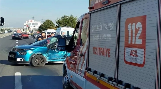 Yalova'da zincirleme trafik kazasında 8 kişi yaralandı