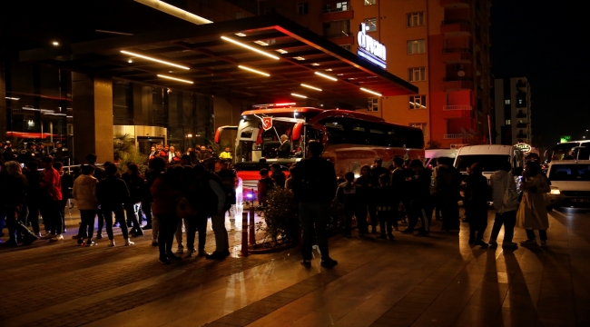 A Milli Futbol Takımı, Diyarbakır'a geldi