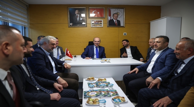 AK Parti Genel Başkanvekili Kurtulmuş, Kağıthane Muhtarlar Derneğinin açılışına katıldı