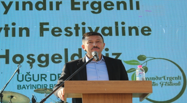 AK Parti'li Dağ, Zeytin Festivali'nde konuştu