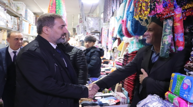 AK Partili Şen, Siirt'te ziyaretlerde bulundu