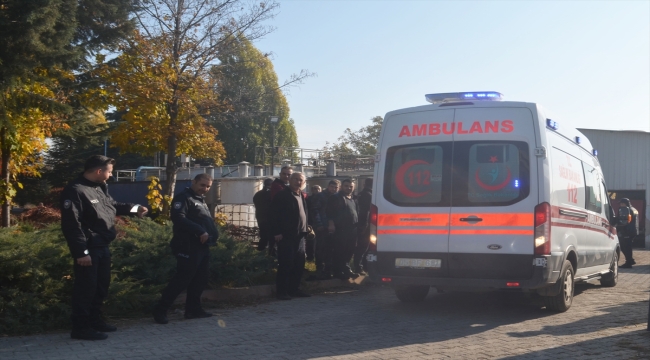 Amasya'da yağ fabrikasının arıtma ünitesinde baygın halde bulunan 6 işçi hastaneye kaldırıldı