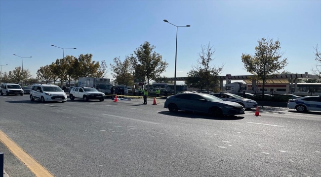 Ankara'da trafik kazasında 1 kişi hayatını kaybetti