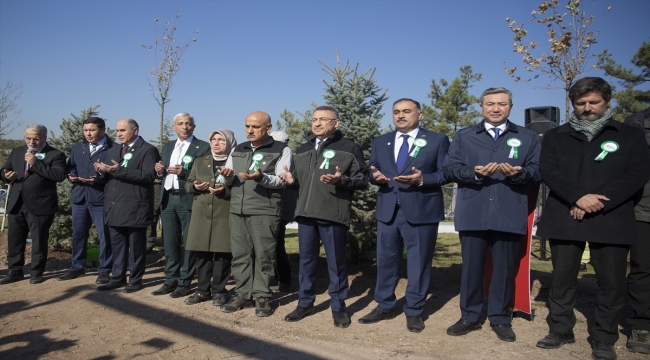 Bakan Kirişci "11 Kasım Milli Ağaçlandırma Günü" etkinliğinde konuştu