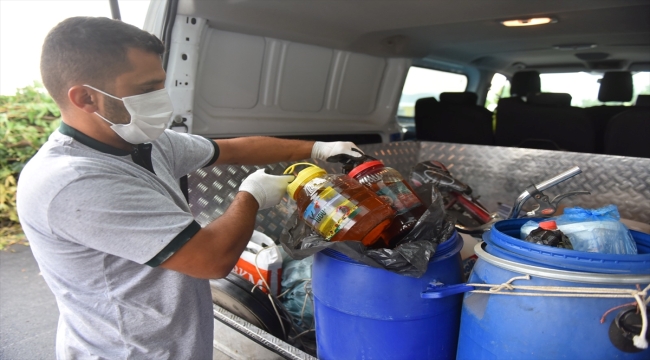 Bursa'da 1 litre atık yağ getirene 10 litre su kampanyası başlatıldı