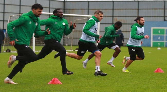 Çaykur Rizespor, Erzurumspor FK maçının hazırlıklarını sürdürdü