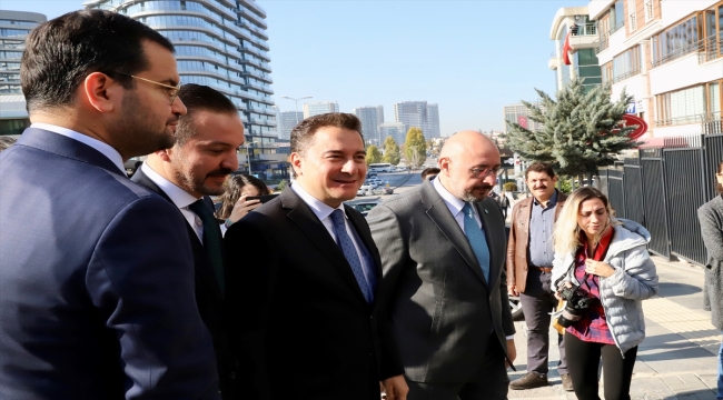 DEVA Partisi Genel Başkanı Babacan, İYİ Parti Genel Başkanı Akşener'i ziyaret etti