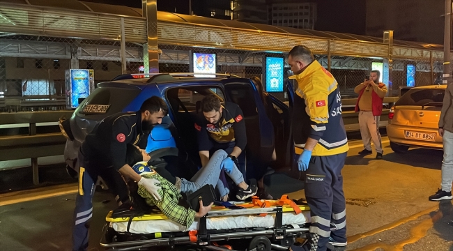 Şişli'de zincirleme trafik kazasında 8 kişi yaralandı