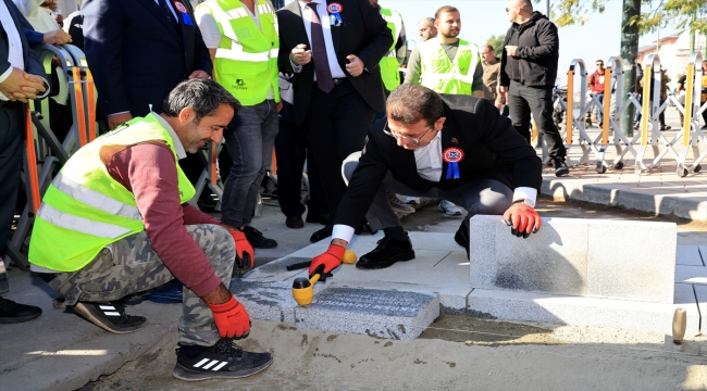 İBB'nin Ordu Caddesi düzenlemesi ve Gedikpaşa Otoparkı yatırımlarının temeli atıldı