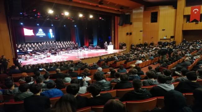 İstanbul Valiliği, 10 Kasım Atatürk'ü Anma Töreni düzenledi