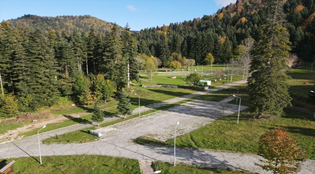 Kızılcasu Kamp Alanı'na yeni bungalovlar ve ahşap evler yapılacak