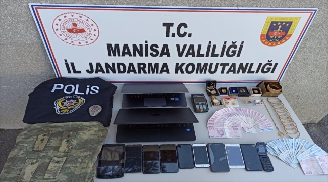 Manisa merkezli 3 ildeki dolandırıcılık operasyonunda 5 kişi yakalandı 