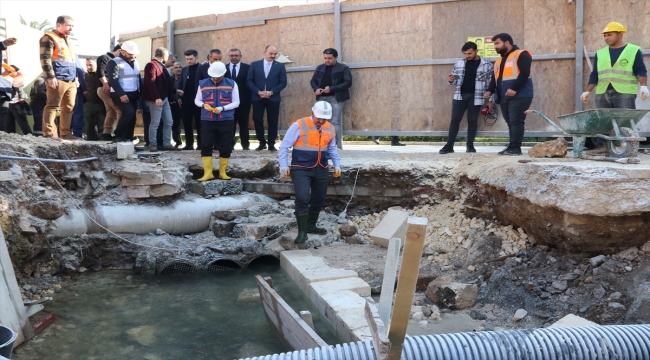 Şanlıurfa'daki tarihi Balıklıgöl'de zemin güçlendirme ve restorasyon çalışması başlatıldı