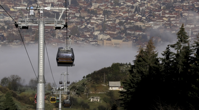 Saraybosna'da hava kirliliği etkisini göstermeye başladı