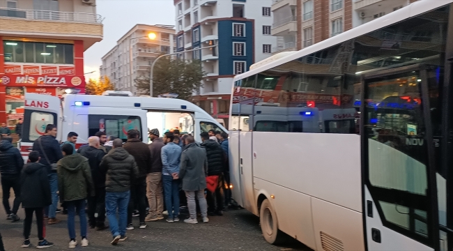 Siirt'te midibüsün çarptığı yaya ağır yaralandı