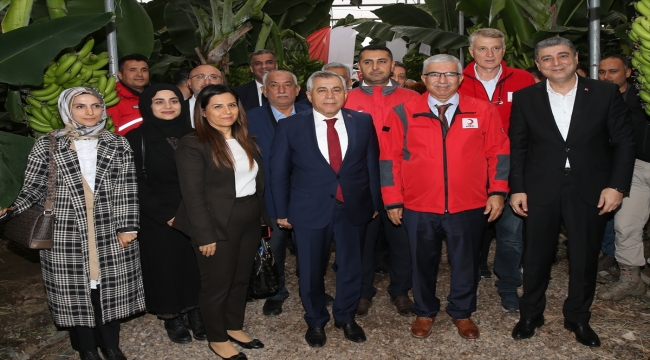 Türk Kızılay Genel Sekreteri Saygılı, Hatay'da çeşitli programlara katıldı