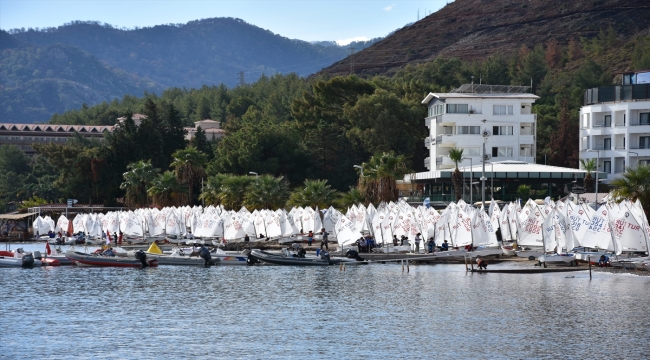 TYF 2022 Optimist Türkiye Şampiyonası, Marmaris'te başladı