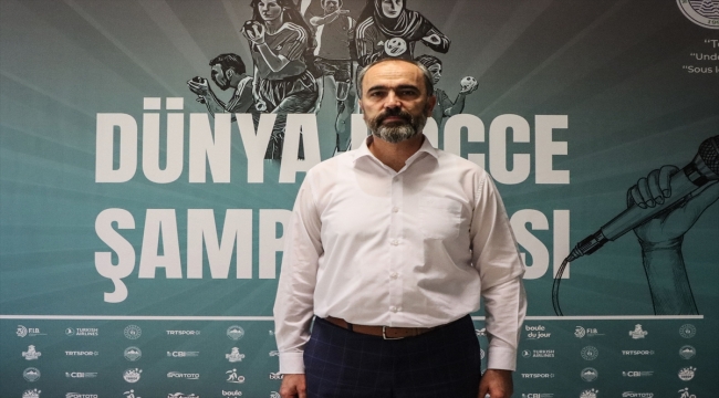 Uluslararası Bocce Konfederasyonu başkanlığına yeniden seçilen Türkmen, açıklamada bulundu