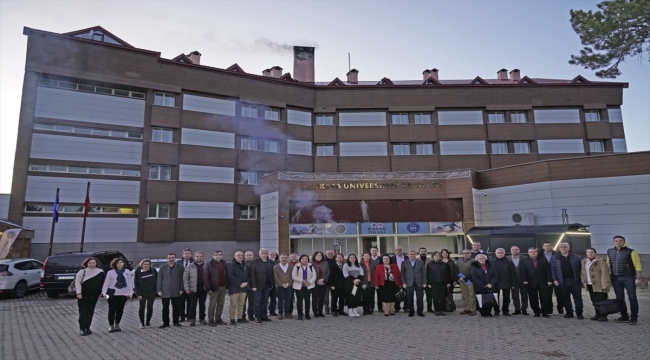 Ankara Üniversitesi Yönetim Kurulu 1375. toplantısını Kastamonu'da gerçekleştirdi