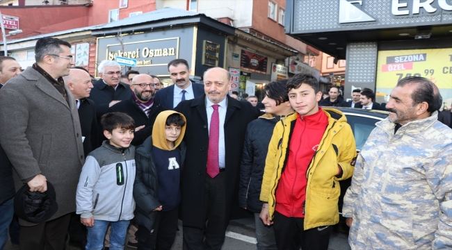 Bakan Vedat Bilgin, MHP Erzurum İl Başkanlığında konuştu