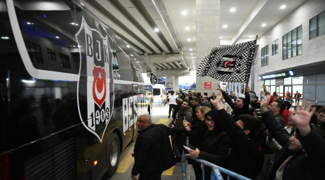 Beşiktaş kafilesi Gaziantep'e geldi