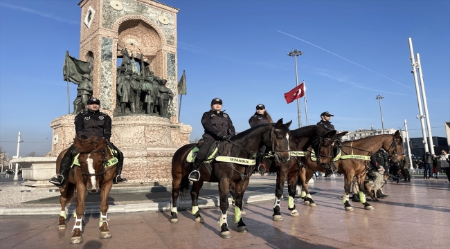 Beyoğlu'nda yılbaşı tedbirleri kapsamında denetim yapıldı