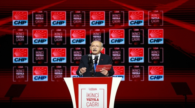 CHP Genel Başkanı Kılıçdaroğlu, İkinci Yüzyıla Çağrı Buluşması'nın açılışında konuştu