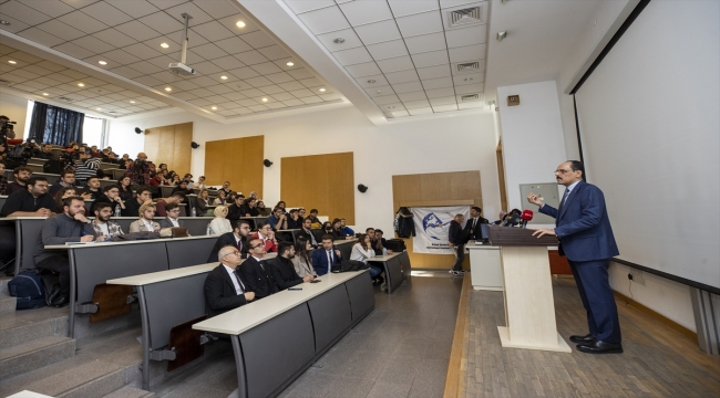 Cumhurbaşkanlığı Sözcüsü Kalın, Bilkent Üniversitesinde Türk dış politikasını anlattı