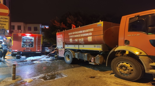 Hatay'da hamamda çıkan yangın hasara yol açtı