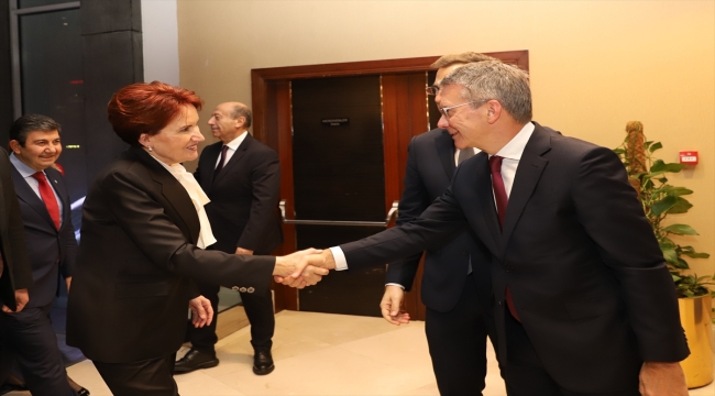 İYİ Parti Genel Başkanı Akşener, TÜSİAD resepsiyonuna katıldı