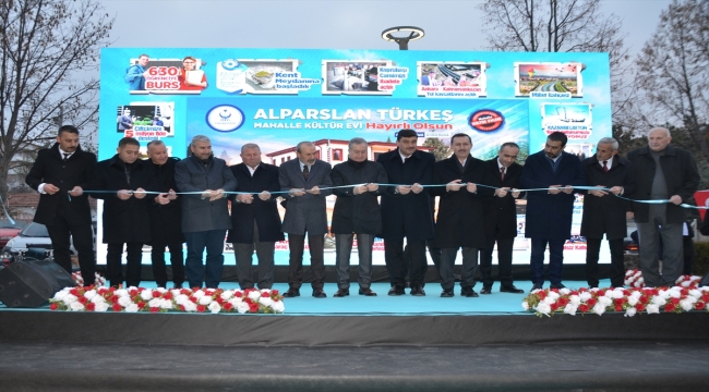 Kahramankazan'da "Alparslan Türkeş Mahalle Kültür Evi" açıldı