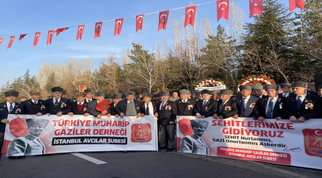 Kayseri şehitleri terör saldırısının 6'ncı yılında anıldı