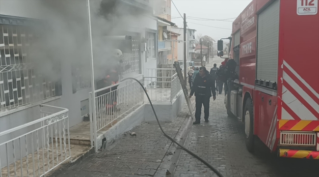 Malatya'da evde çakmakla oynayan çocuk yangına neden oldu