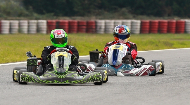 Senenin son karting yarışı Kocaeli'de koşuldu 