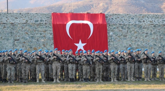 Suriye'deki altı aylık görevlerini tamamlayan "Boralar" yurda döndü