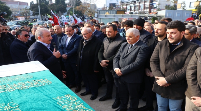 TBMM Başkanı Mustafa Şentop, Tekirdağ'da cenaze törenine katıldı