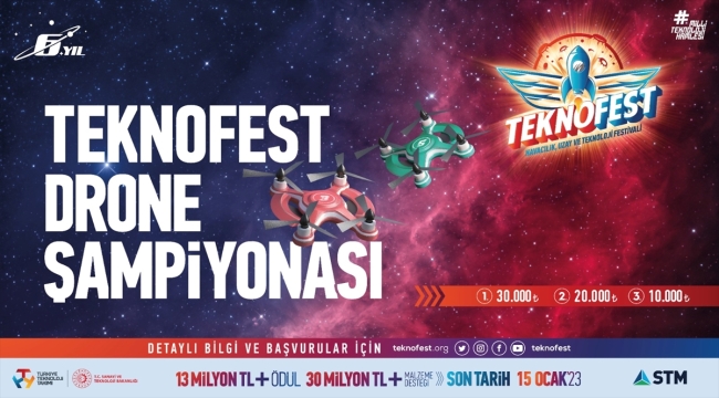 TEKNOFEST Drone Şampiyonalarına başvurular başladı