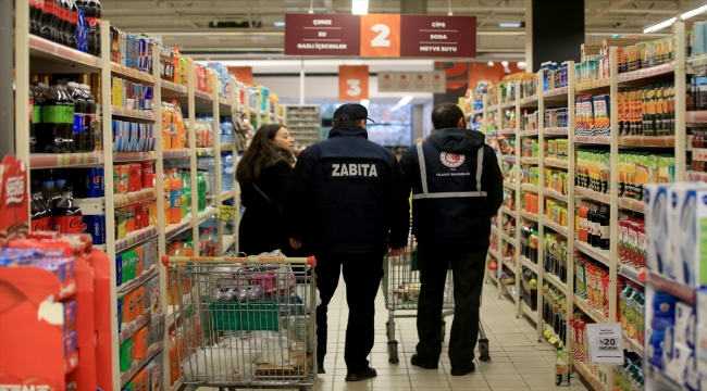 Trakya'da marketlerde "fahiş fiyat" denetimi yapıldı