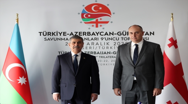 Türkiye-Gürcistan-Azerbaycan Savunma Bakanları Toplantısı Kayseri'de başladı