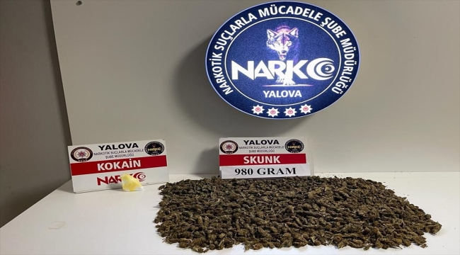 Yalova'da uyuşturucu satıcılarına yönelik operasyonda 2 şüpheli yakalandı