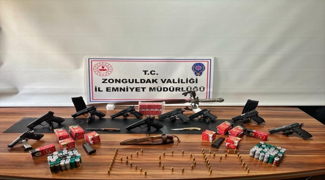 Zonguldak'ta "Silindir Operasyonu" kapsamında 11 zanlı yakalandı