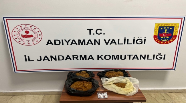 Adıyaman'da tütüne enjekte edilmiş uyuşturucuyla yakalanan şüpheli tutuklandı